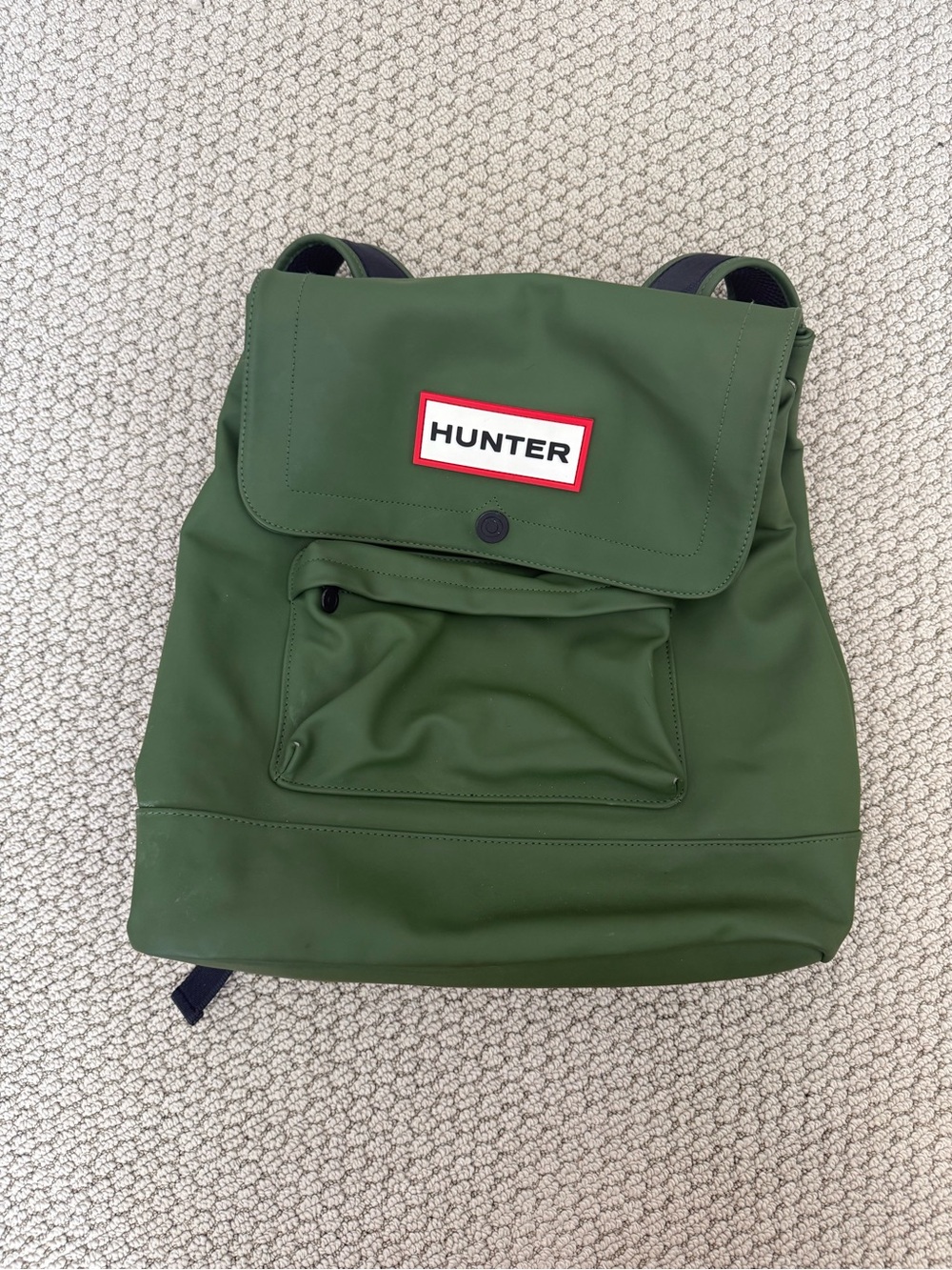 Hunter Olive Green Backpack